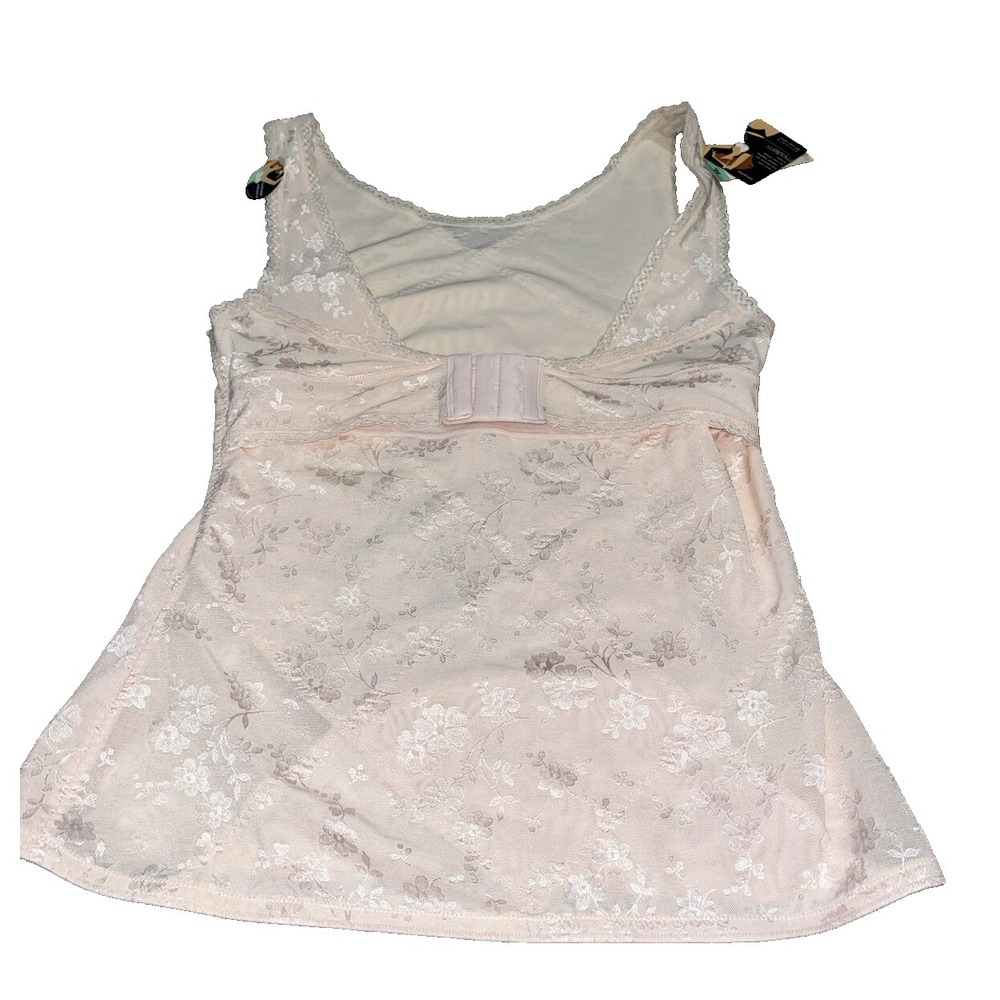 New‎ Modern Movement Torsette All Laced Up Corset Sz XL Womens Pink Shape Wear